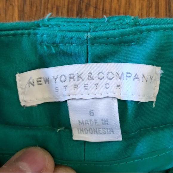Turquoise 3/4" 5th Ave pant New York & Company - Picture 7 of 8